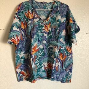 Scrub top- tropical pattern
